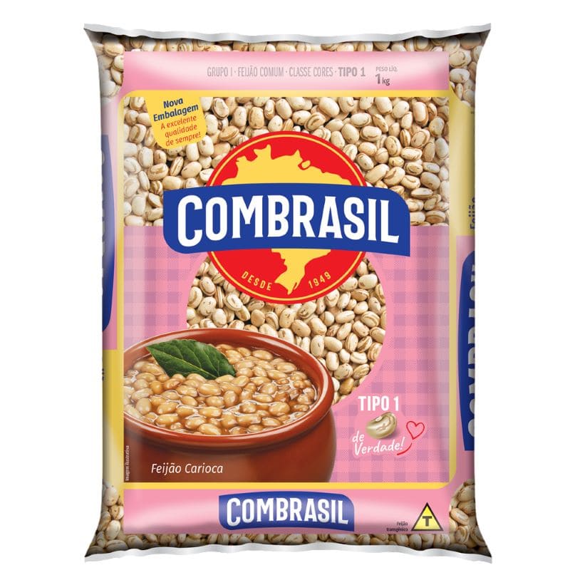 Feijão Carioca Combrasil 1kg